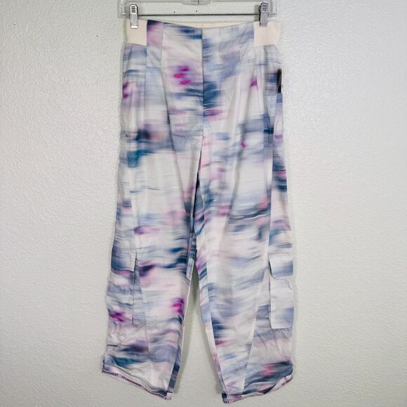Free People Pants - Free People Mesmerize Me Pants Womens Small Marble Cargo Boho FP Movement NEW